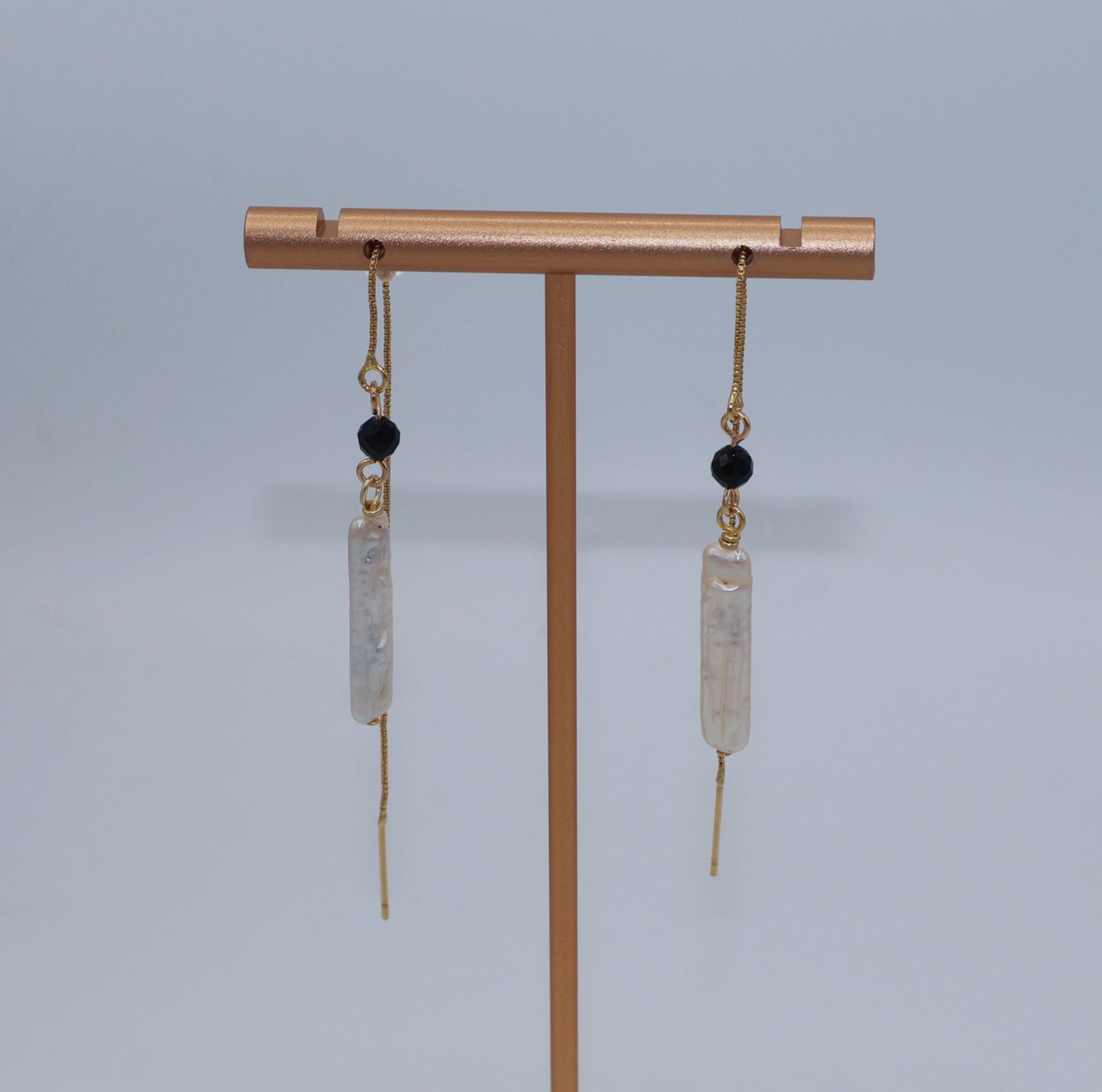 Cleo Baroque Pearl Drop Earrings