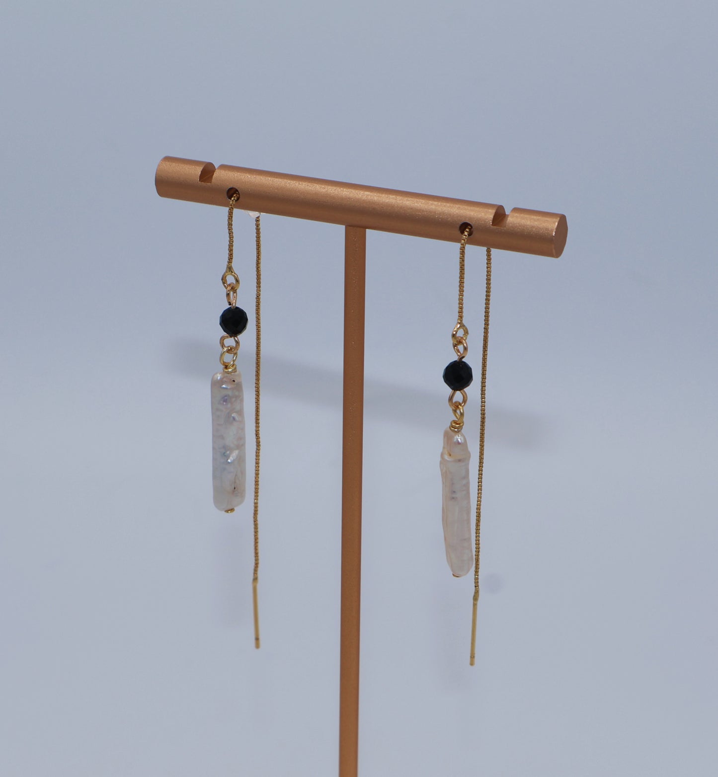 Cleo Baroque Pearl Drop Earrings