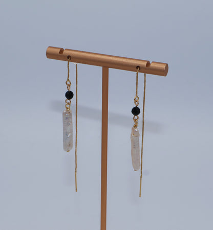 Cleo Baroque Pearl Drop Earrings