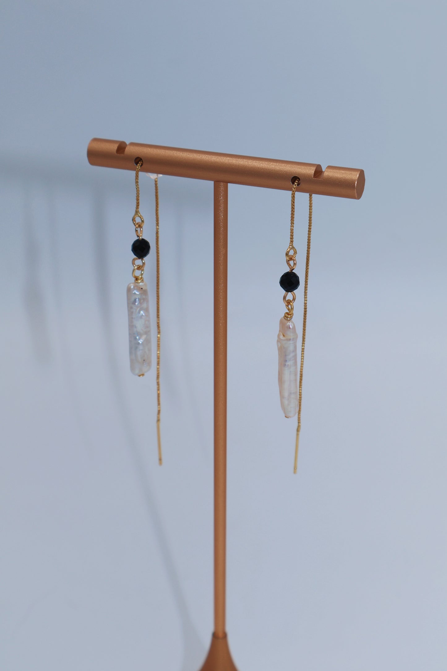Cleo Baroque Pearl Drop Earrings