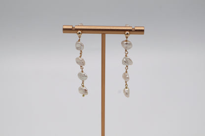 Aurora Keshi Pearl Baroque Dangle Earrings