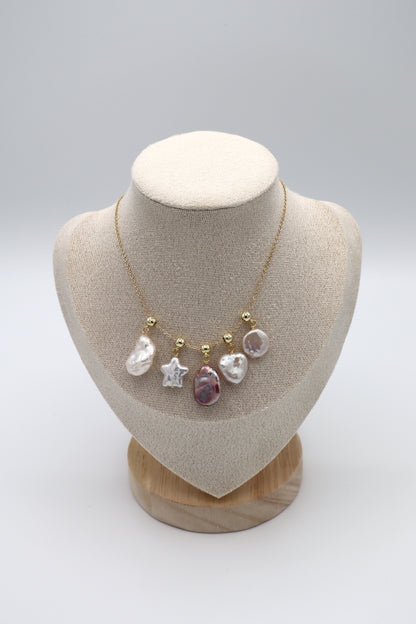 Terra Pearl Pendant Necklace