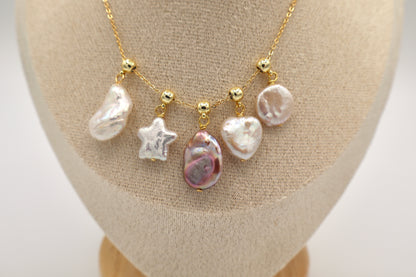 Terra Pearl Pendant Necklace