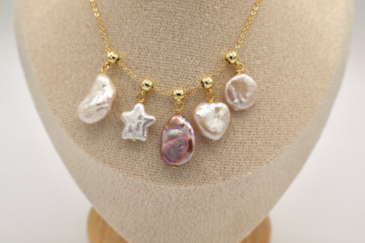 Terra Pearl Pendant Necklace