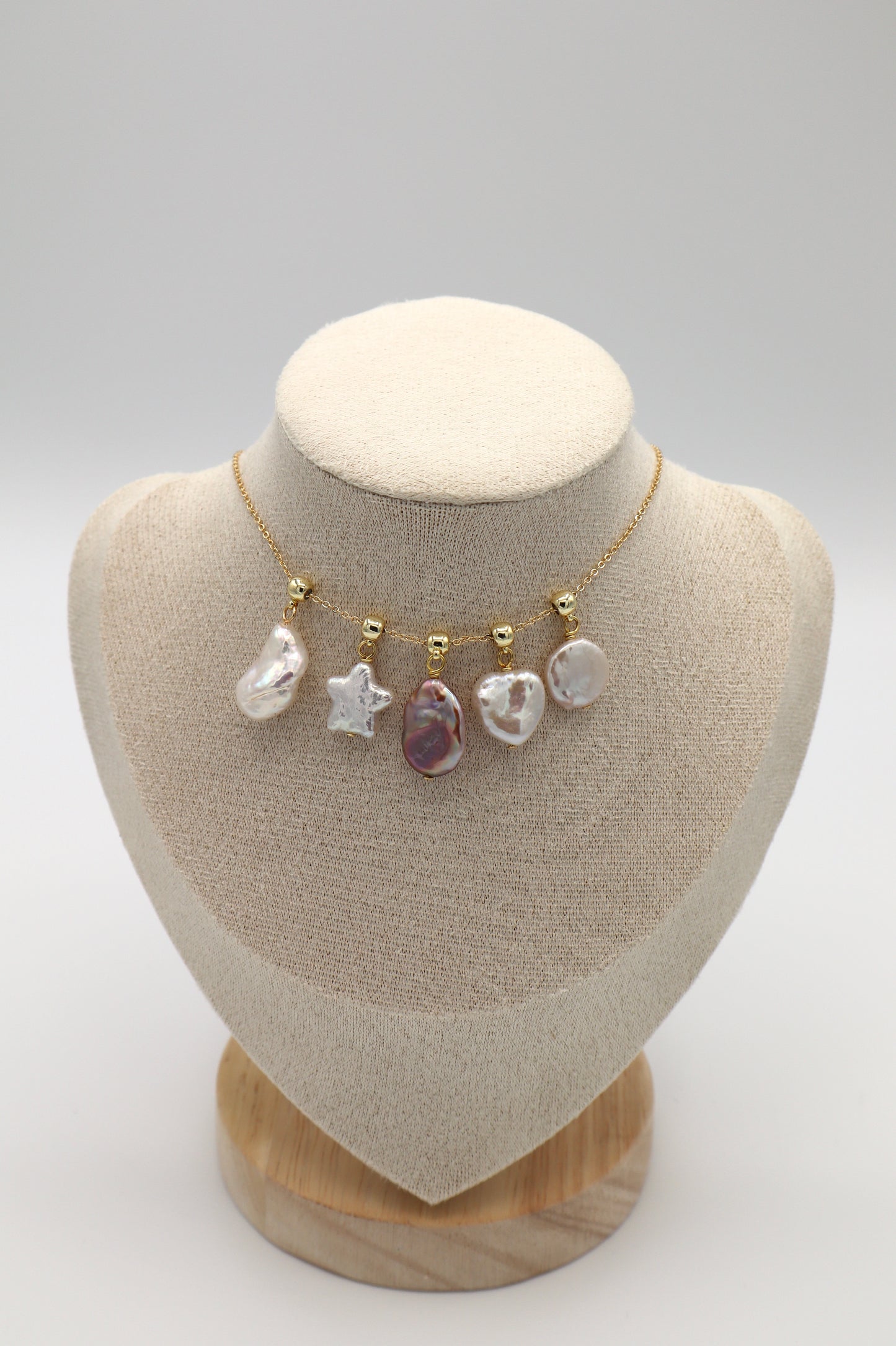 Terra Pearl Pendant Necklace