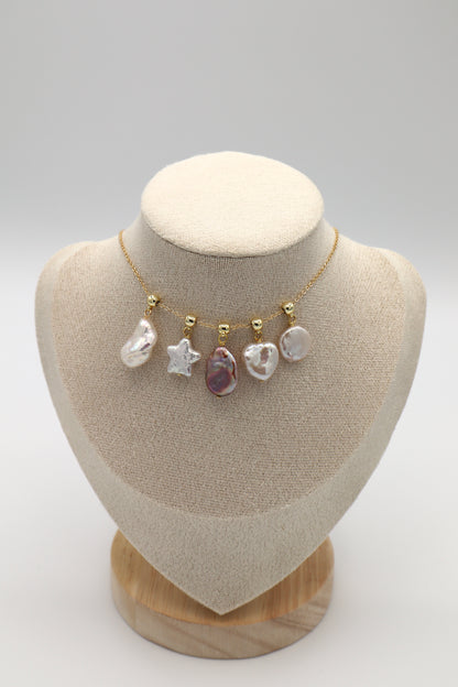 Terra Pearl Pendant Necklace