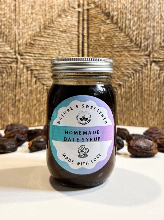 Organic Homemade Date Syrup 16oz